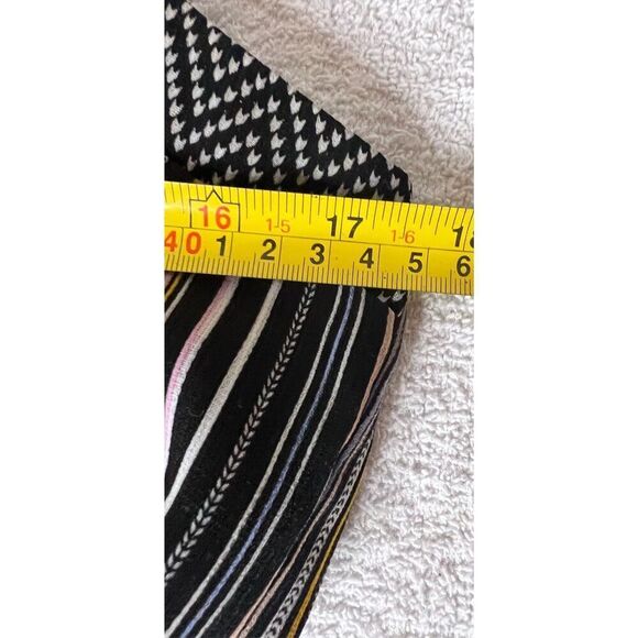 XHILARATION Sleeveless Multicolor Striped Halter Maxi Dress Size M Boho - Picture 8 of 10